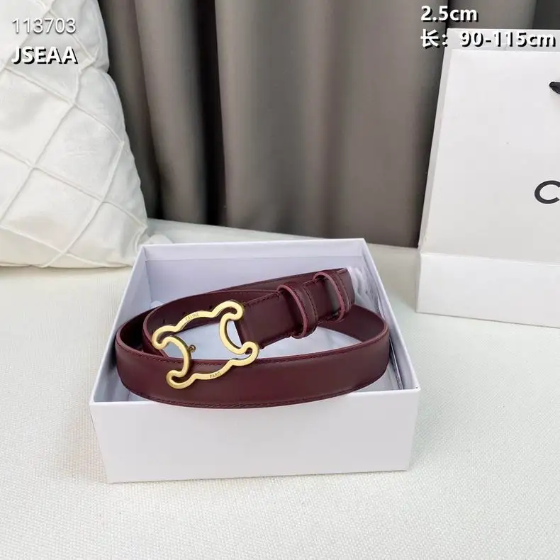 Celine belt 25mmX90-115cm 8L  (13)